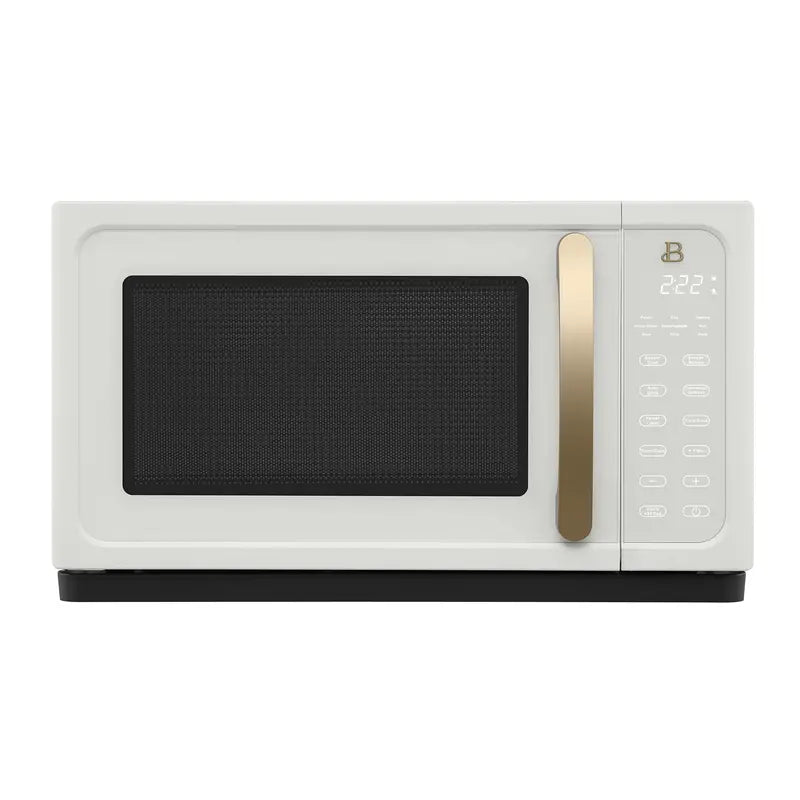 1.1-Cubic-Foot 1000W White Sensor Microwave Oven with Touch Controls ¨C Compact Kitchen Appliance