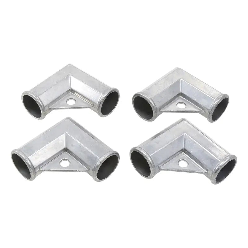 1 3/8″ x 1 3/8″ Chain Link Fence Gate Corner | Aluminum Gate Corner | Gate Elbow | Pack of 4