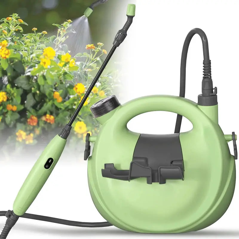 1.35-Gallon USB-Rechargeable Electric Sprayer ¨C Telescopic Wand and Precision-Adjustable Nozzle for Targeted Application