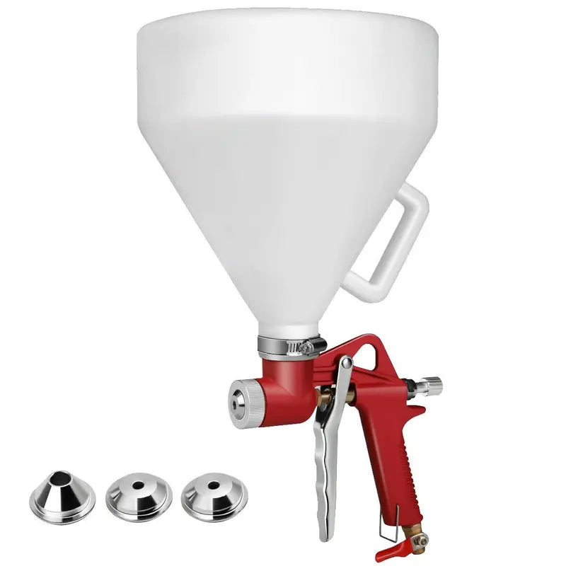 1.45-Gallon Drywall Texture Sprayer ¨C Air-Powered Gun with Three Interchangeable Nozzles (4.0mm/6.0mm)