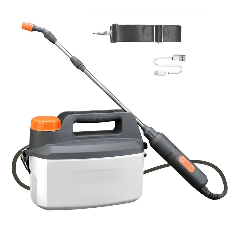 1-Gallon USB-C Rechargeable Electric Garden Sprayer ¨C Telescoping Wand, 4000mAh High-Capacity Battery
