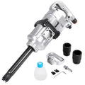 1-Inch Pneumatic Impact Wrench ¨C Long-Shank Air Tool for Truck Mechanics &amp; Industrial Use