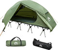 1-Person Off-Ground Cot Tent Combo ¨C Waterproof, Elevated Sleeping System with Quick-Setup Design