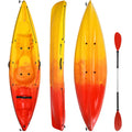 10.2-Foot Portable Sit-On-Top Kayak ¨C Compact Recreational Design for Easy Transport