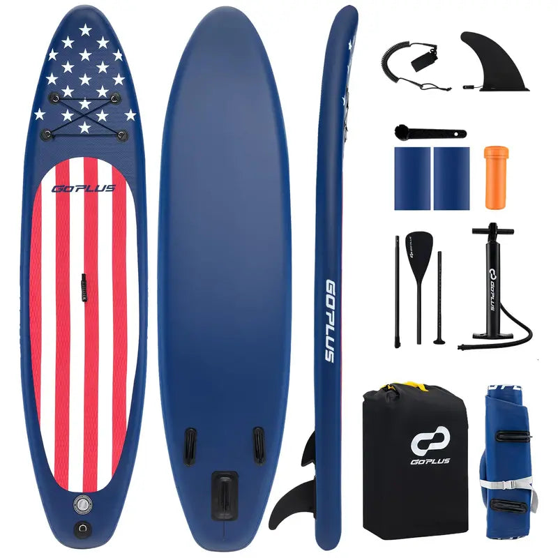 10-Foot Inflatable Stand-Up Paddle Board ¨C Lightweight SUP for Beginners and Recreational Use