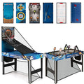 10-in-1 Convertible Game Table ¡ª 48-Inch All-in-One Entertainment Center for Parties and Family Game Nights