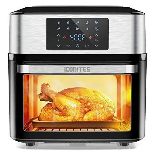 10-in-1 Smart Air Fryer Oven ¡ª 20-Quart Convection Toaster Oven with Rotisserie, Dehydrator &amp; ETL Certification