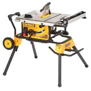 10-Inch Job Site Table Saw with Rolling Stand ¨C 15-Amp Corded Worksite Solution