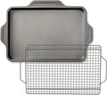 10-Piece Nonstick Bakeware Set ¨C Oven-Safe to 450¡ãF, Includes Sheets, Pans, Rack, and More