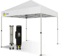 10′ x 10′ One-Touch Pop-Up Beach Awning ¡ª Silver-Coated UV-Resistant Sunshade