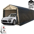 10 x 20 ft Heavy-Duty Portable Carport ¨C Waterproof UV-Treated Instant Shelter with Sidewalls
