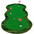 10′ x 5′ Backyard Golf Putting Green with 3 Holes &amp; Flag Markers
