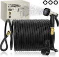 100-Foot Expandable Garden Hose ¨C Patented Nano-Rubber Design with 40-Layer Reinforced Construction