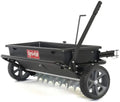 100-Lb Tow-Behind Lawn Spreader ¨C Seeder, Fertilizer &amp; Ice Melt Applicator for Tractors