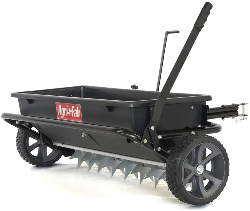 100-Pound Tow-Driven Spiker, Seeder, and Spreader ¨C Black Model 45-0543