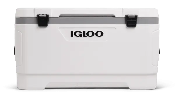 100-Quart Marine Ultra Cooler ¨C White with Moonscape Accent Design