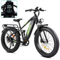 1000W Full-Suspension Fat-Tire Electric Bike for Adults ¨C 26″ Wheels, 17.5Ah Battery, 7-Speed, UL-Certified, Up to 28 MPH