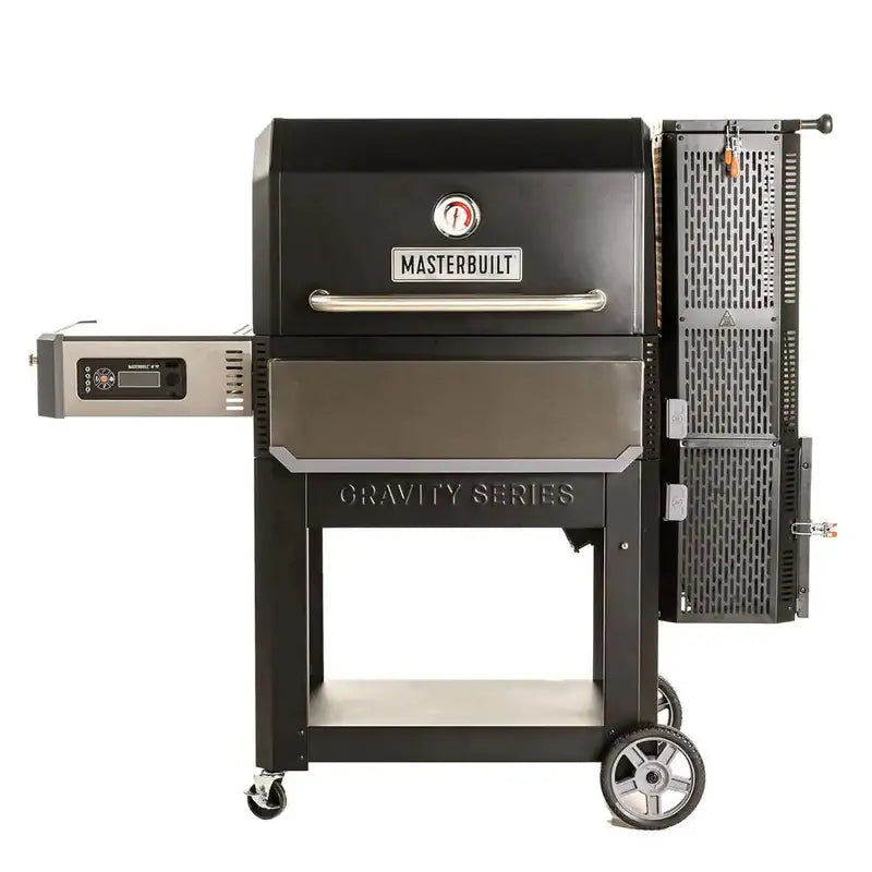 1050 Digital Charcoal Grill &amp; Smoker Combo ¨C Black Pellet-Ready Hybrid BBQ System