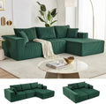108-Inch Modern Cloud Sectional Sofa ¨C Deep-Seated L-Shaped Design with Plush Upholstery