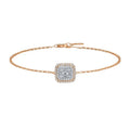 10K Gold Diamond Wristband ¨C 6.5-Inch Length, 0.30 ct Total Weight