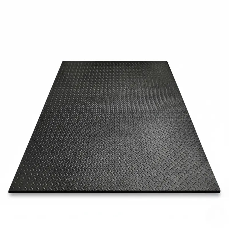 10mm Interlocking Gym Mat ¨C TPE/NPE Foam, Non-Slip Surface for Home Workouts