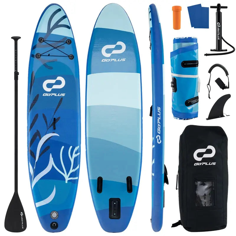 11-Foot Inflatable Stand-Up Paddle Board ¨C All-in-One SUP with Complete Accessory Kit