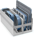 11-Piece Ceramic Nonstick Bakeware Set ¨C PTFE/PFOA-Free, Aluminized Steel, Navy Finish