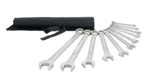 11-Piece Standard Wrench Set ¨C Full Metric/SAE Combination