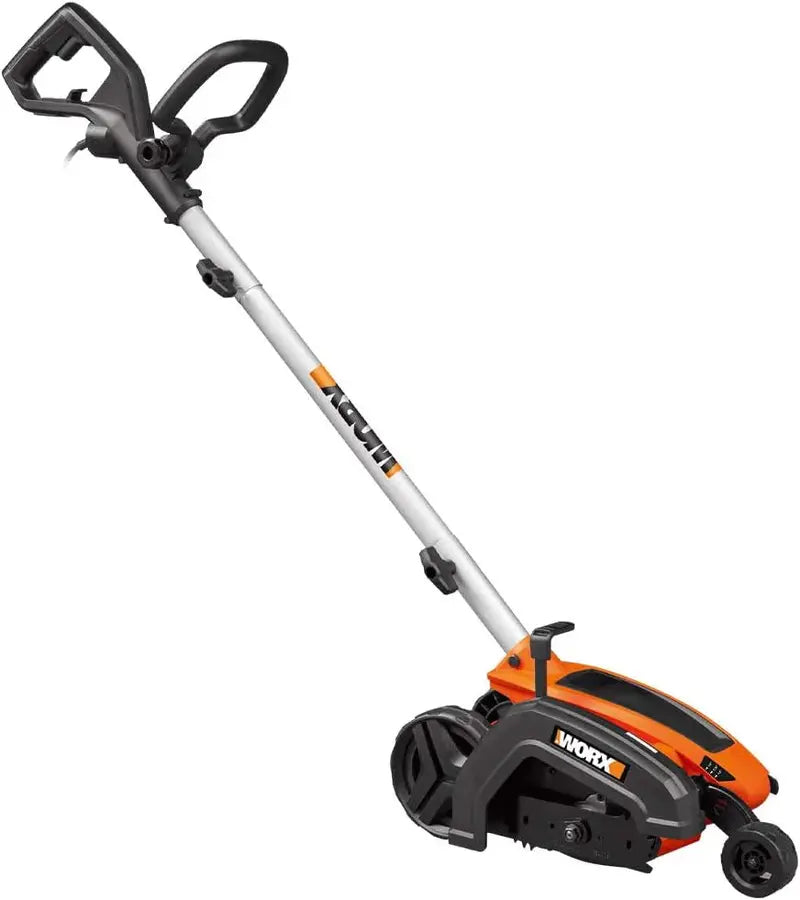 12-Amp 7.5-Inch Electric Lawn Edger &amp; Trencher ¨C Heavy-Duty Yard Tool in Orange and Black
