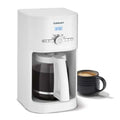 12-Cup White Programmable Drip Coffeemaker