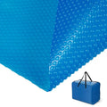 12 ft x 24 ft Solar Pool Blanket ¨C 12-Mil Thickness with Carry Bag for In-Ground &amp; Above-Ground Pools
