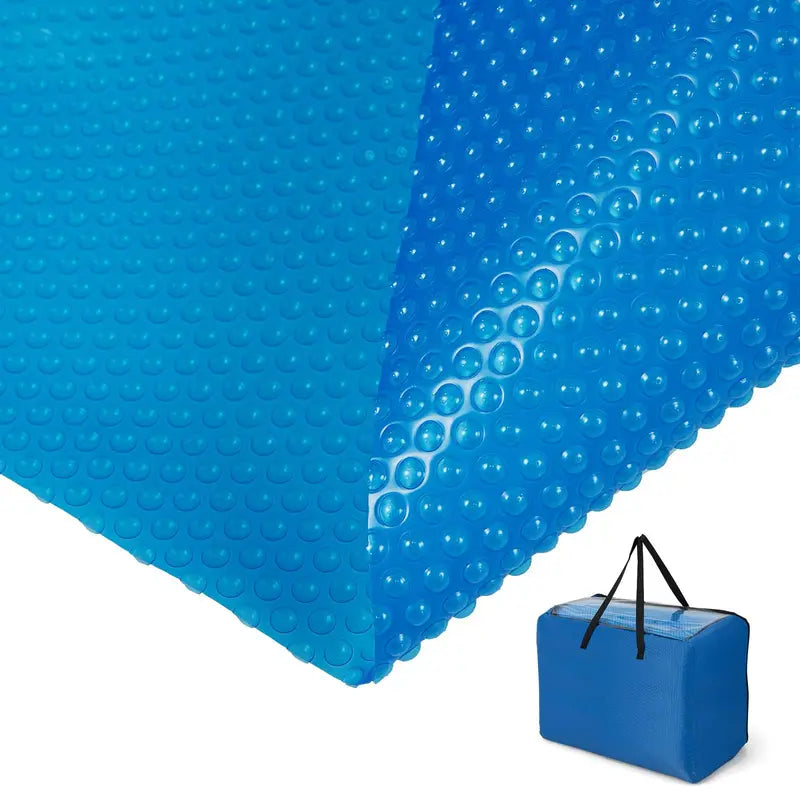 12 ft x 24 ft Solar Pool Blanket ¨C 12-Mil Thickness with Carry Bag for In-Ground &amp; Above-Ground Pools