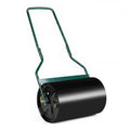 12-Gallon Lawn Roller ¨C Water- or Sand-Filled Drum with U-Handle for Smooth Soil Compaction