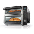 12-In-1 FlexDoor Double Oven ¨C FlavorSeal Technology, Rapid Top Oven &amp; Convection Air Fry Bottom