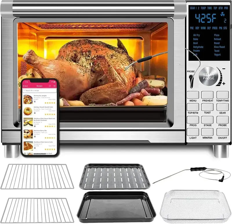 12-in-1 Smart Air Fryer Toaster Oven ¨C 30-Quart XL Convection Countertop Oven