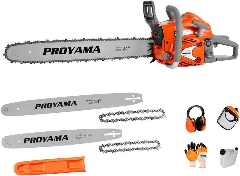 12-Inch 26cc Top-Handle Gas Chainsaw ¨C Compact Petrol Saw for Precision Tree Work