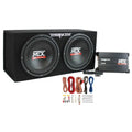 12-Inch Dual 1200W Car Subwoofer Package ¨C Includes Amplifier &amp; Full Installation Kit