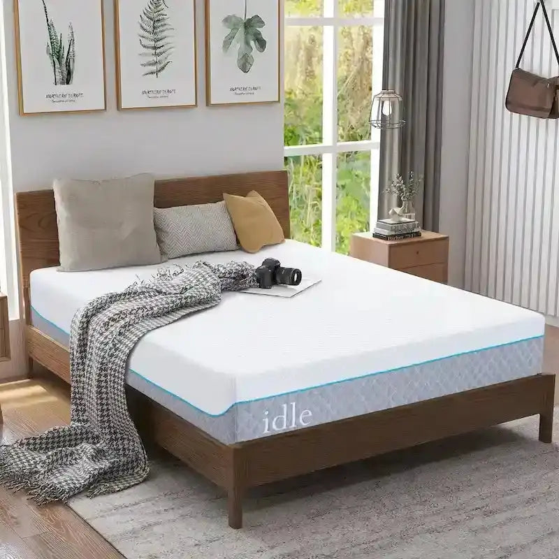 12-Inch Gel-Infused Memory Foam Mattress ¨C Cooling Medium-Firm Bed-in-a-Box, CertiPUR-US Certified