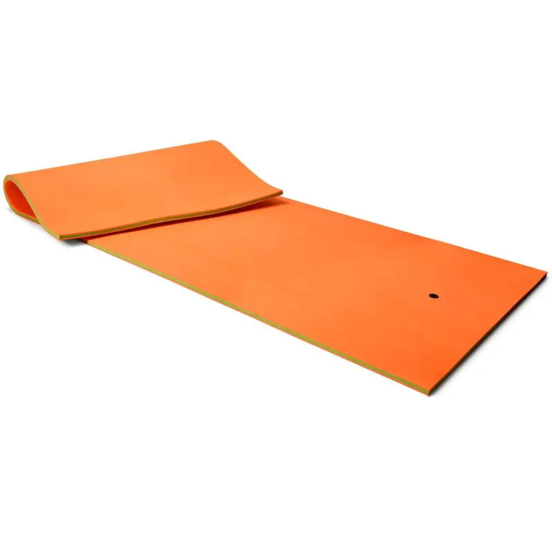 12′ x 6′ Floating Water Mat ¨C Triple-Layer XPE Foam Pad for Pool or Lake Use