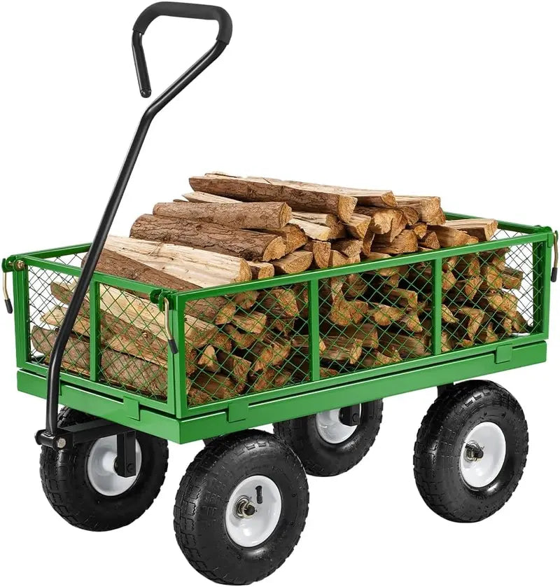 1200-LB Heavy-Duty Garden Cart ¨C All-Terrain Tires &amp; Rotating Handle
