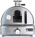 12000 BTU Portable Multi-Fuel Pizza Oven for Outdoor Cooking ¨C Stainless Steel Countertop Grill with Baking &amp; Roasting Capabilities, Includes Pizza Stone