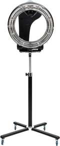 1200W Infrared Salon Hair Dryer ¨C 6 Heat/Speed Modes, 360¡ã Efficient Heating, Adjustable Height &amp; Quiet Rolling Base
