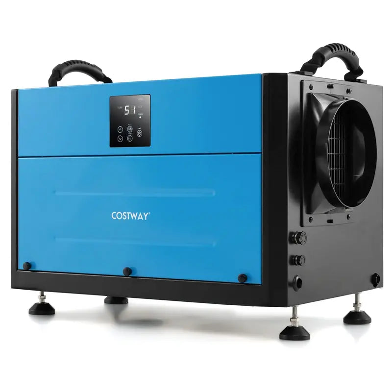 124-Pint Crawl Space Dehumidifier ¨C Designed for 1,300 Sq. Ft Areas with 9.8-Foot Drain Hose &amp; Remote Panel
