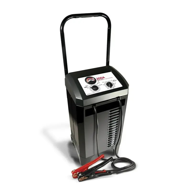 12V 200A Dual-Function Charger &amp; Engine Starter ¨C Manual Electric Battery Maintainer