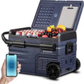 12V 37-Quart Portable Car Refrigerator/Freezer ¨C APP-Controlled for Camping &amp; Travel