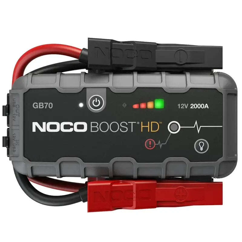 12V UltraSafe Lithium Jump Starter ¨C 2000A Portable Power Pack for Emergency Starts