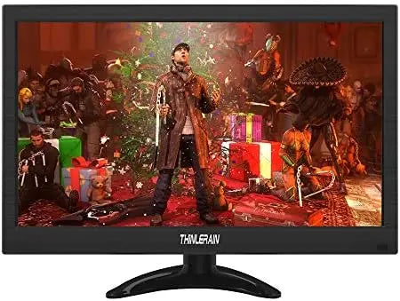 13.3-Inch Mini LED Monitor ¨C 1366×768 Resolution with HDMI/VGA/AV/BNC/USB Inputs &amp; Built-in Speaker