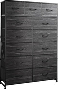 13-Bin Steel-Frame Storage Organizer ¨C Heavy-Duty WLIVE Fabric Drawer Tower for Home &amp; Office