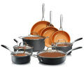 13-Piece Ceramic Nonstick Cookware Set ¨C Premium Kitchen Pots and Pans Collection