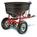 130-Lb Tow-Behind Broadcast Spreader for Lawn Fertilizer and Seed Distribution
